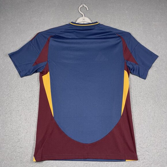 AS Roma Jersey Mens Medium Blue adidas 2024-25 Stadium Third Kit Football Soccer - Picture 8 of 9